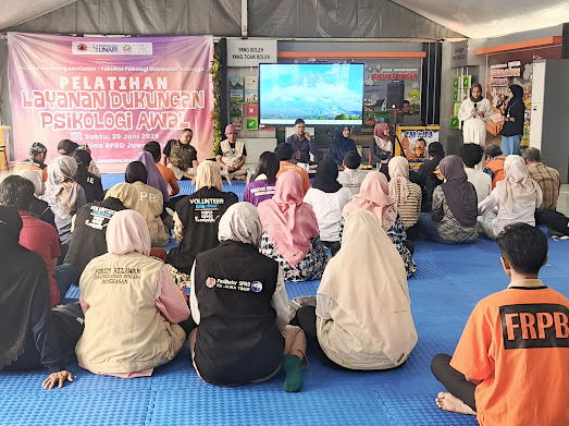 FRPB Pamekasan Ikuti Pelatihan Dukungan Psikologis Awal