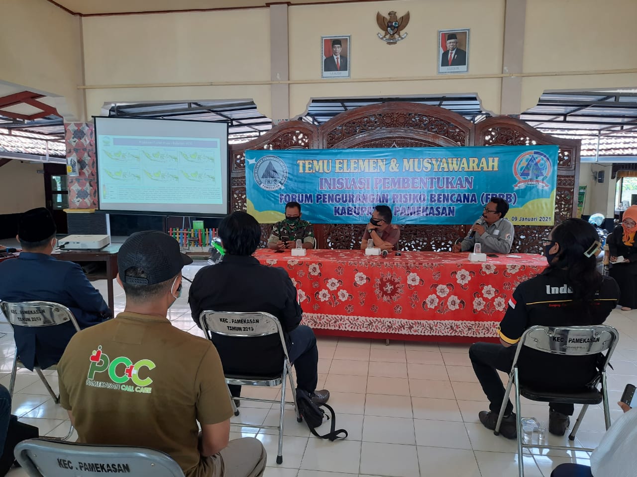 Pembentukan Forum Relawan Penanggulangan Bencana (FPRB)